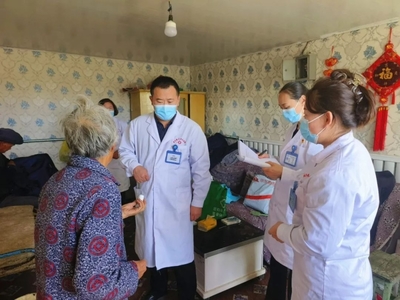 哈巴河縣啟動醫(yī)養(yǎng)結(jié)合服務(wù)，為老人晚年幸福生活“加碼”營養(yǎng)健康咨詢